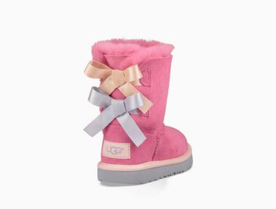 UGG Bailey Bow II Big Kids Boots Azalea/ Pink - AU 357JX